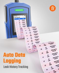 Prob ile gaz kaçak dedektörü tespit aralığı 0-10000 PPM Data3 türleri Alarm doğal gaz dedektörü propan metan endüstriyel ev - Product Image 6
