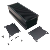 Profilés industriels en alliage d'aluminium Boîtier de contrôle anodisé pour mini PC avec boîtier d'instrument pour tout le corps