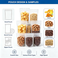 Machine d'emballage rotative à petite échelle pour sachets préformés, mini-remplisseuse et scelleuse Doypack pour la production alimentaire des petites entreprises