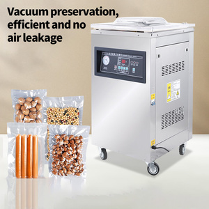 Dz-400 nhà sản xuất thương mại Nitơ tuôn ra công nghiệp bơm Ngũ Cốc Hạt thực phẩm lưu trữ buồng duy nhất máy đóng gói chân không - Product Image 2