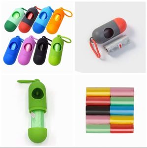 Distributeur de sacs à déjections canines en plastique écologique personnalisable avec logo, outil de nettoyage et de transport des déchets - Product Image 3