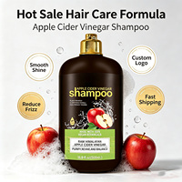 Shampooing Nettoyant et Nourrissant 500ml à Base de Plantes avec Action Nettoyante Profonde et Rafraîchissante du Cuir Chevelu, Réduit les Frisotis pour Cheveux Gras