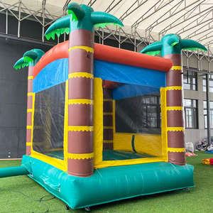 NB-BC119 Château gonflable tropical en forme de palmier pour enfants, idéal pour les fêtes en plein air, utilisation commerciale - Product Image 6