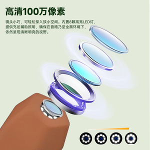 Children's Endoscope 2.4 Inch Hd Screen Outdoor Exploration Toy With Waterproof Probe For Nature Exploration - Product Image 5