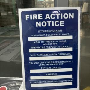 سيكورون خطر مخصص أمازون حار بيع الصدأ معدن الألومنيوم السلامة خطر تحذير مجاني للتوعية بالسلامة - Product Image 6