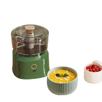 Usine directe Portable électrique Mini mélangeur mélangeur Offre Spéciale hachoir à aliments ménagers pour gingembre ail et bébé complément alimentaire