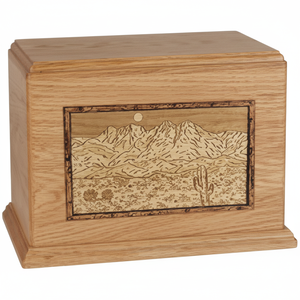 Vente chaude Urnes de crémation en bois modernes Urnes décoratives funéraires faites à la main pour hommes femmes à bas prix - Product Image 1