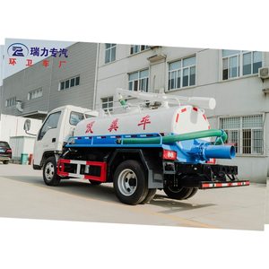 4000l 5000l 6000l Sewage Suction Septic Tank Trucks Used for Sewer Cleaning for Sale - Product Image 6