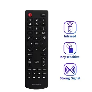 NS-RC4NA-14 שליטה מרחוק החלפת מעולה עבור insignia טלוויזיה NS-46D400NA14 NS-50D400NA14 פלסטיק מתגלגל - Product Image 3