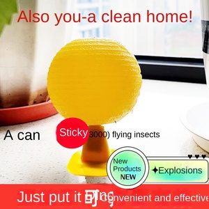 Piège à mouches des fruits d'intérieur durable en forme de boule, fabriqué en PP solide, pour la lutte antiparasitaire des vergers de melons et d'agrumes, le contrôle et la répulsion des animaux - Product Image 5