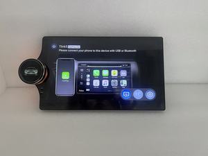 Reproductor de DVD universal para coche con pantalla táctil compatible con BT <span class=keywords><strong>Android</strong></span> CarPlay DSP 10,1 pulgadas 1 botón Multimedia Diamond 2K estéreo para coche - Product Image 2