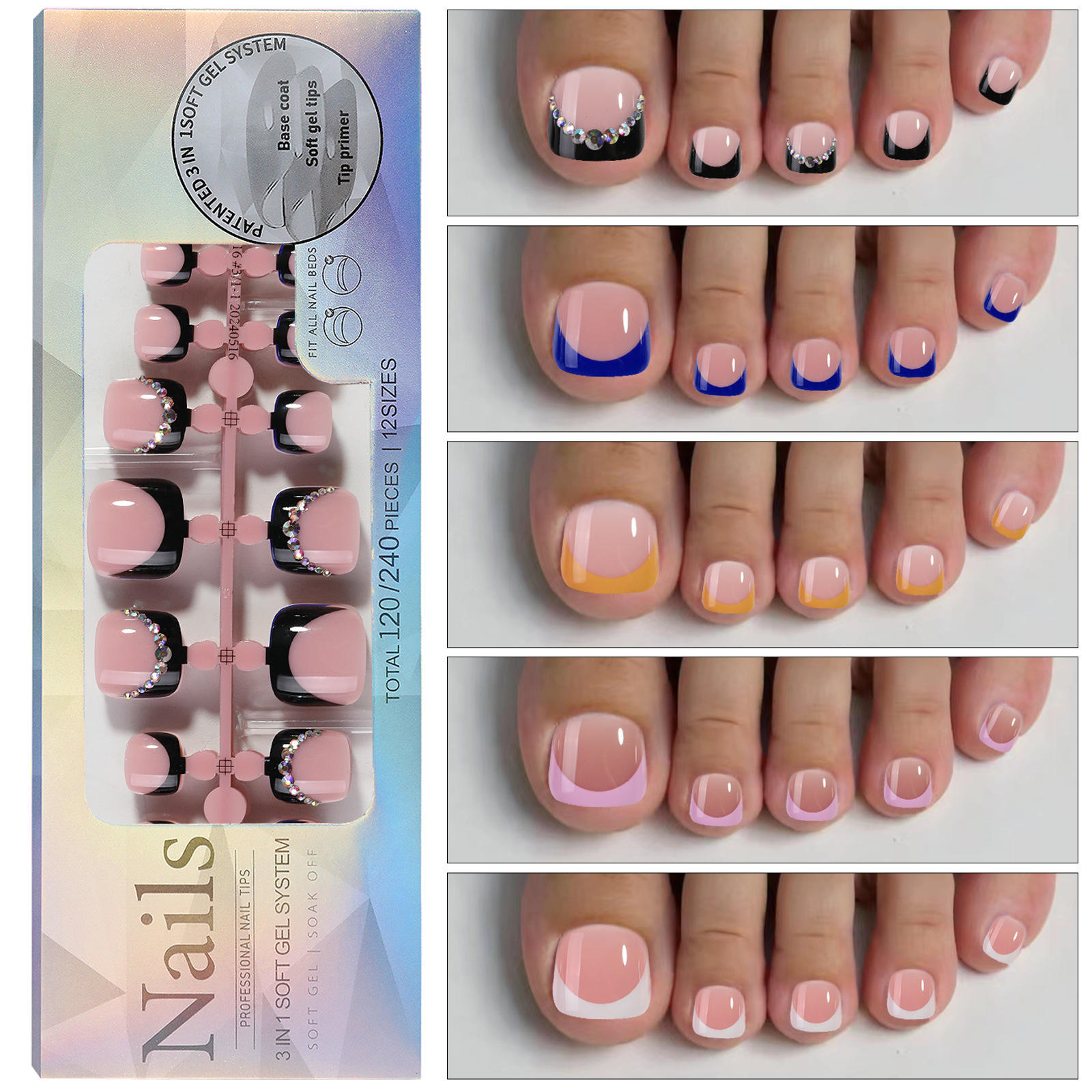 120pcs wearing foot armor 08