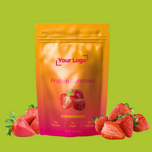 Протеиновые жевательные конфеты (гамми) 15 г на растительной основе, халяль, под собственной торговой маркой, для здорового перекуса, обогащенные необходимыми питательными веществами - Product Image 2