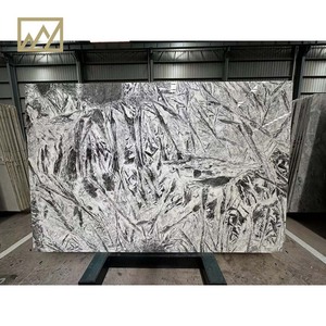 Fantástica losa de mármol blanco translúcido Uso de <span class=keywords><strong>piedra</strong></span> natural para pared y Sobremesa Pluma Mármol blanco - Product Image 1