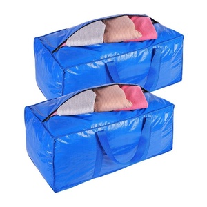 Sacs de rangement <span class=keywords><strong>écologique</strong></span>s pliables sur mesure, réutilisables, extra grands, en PP tissé, pour déménagement - Product Image 1