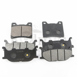 Almohadillas de freno delanteras y traseras para motocicleta, aptas para Yamaha XVS1100 <span class=keywords><strong>Dragstar</strong></span> 1999-2009 <span class=keywords><strong>XVS</strong></span> 1100 A <span class=keywords><strong>Dragstar</strong></span> Classic, aptas para el - Product Image 3