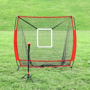 Nuovo prodotto Backyard gonfiabile Bat Shooting Baseball Softball Practice colpire Pitching Net - Product Image 6