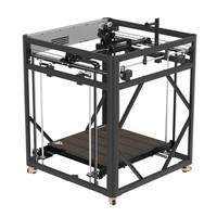 Impresora 3D Antinsky Tronxy VEHO 600 Pro 2E 2 en 1, Impresora 3D de Doble Extrusor de Gran Tamaño con Accionamiento Directo, 600x600x600mm, Kit de Impresora 3D