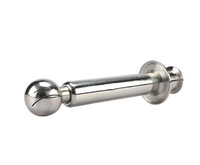Balle de pulvérisation rotative sanitaire CIP de 50,5 mm en acier inoxydable 304 poli forgé pour le nettoyage des réservoirs et des conduites