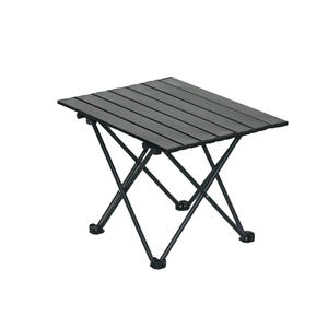 Table pliante d'extérieur Ruida carrée 47x68x42 cm, table de camping portable avec design de pieds en V pour pique-nique - Product Image 1