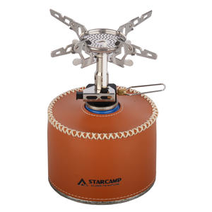 STARCAMP 3300W Réchaud à gaz portable en acier inoxydable pliable Caractéristique de sac à dos pour les pique-niques de voyage fonctionnant au <span class=keywords><strong>propane</strong></span> <span class=keywords><strong>ou</strong></span> au <span class=keywords><strong>butane</strong></span> - Product Image 5