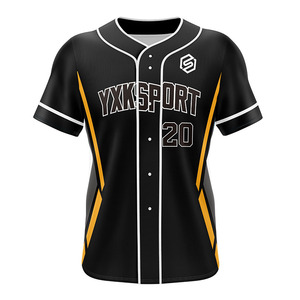 <span class=keywords><strong>Camiseta</strong></span> de Béisbol Clásica Vintage Personalizada, Uniforme Unisex, Ropa Deportiva Bordada, <span class=keywords><strong>Camiseta</strong></span> de Béisbol Retro 100% Poliéster - Product Image 1