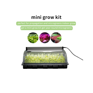 diy electronic kits propagation dome t5 grow light hydroponic fodder nursery plant seed growing germination tray