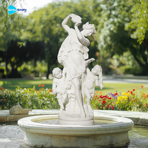Escultura de Retrato Femenino para Parque al Aire Libre, Fuente de Jardín, Estatuas de Jardín de Tamaño Real, Estatuas Grandes de <span class=keywords><strong>Venus</strong></span> y Cupido de Mármol <span class=keywords><strong>en</strong></span> Venta - Product Image 2