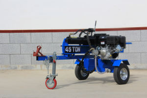 Rajadora de Troncos de Madera Personalizada de 45 Toneladas, Maquinaria Forestal con <span class=keywords><strong>Rueda</strong></span> Guía para Rajadora de Madera Automática en Venta - Product Image 4