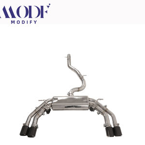 Système d'échappement Catback en acier inoxydable haute performance pour Audi S3 8V/8Y 2.0T TFSI (EA888 Gen3/Gen4) pour un son et une puissance améliorés - Product Image 1