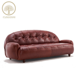 Juego de Sofás Seccionales de Cuero Italiano de Estilo Moderno y Lujo Ligero con Asientos Reclinables para Uso en Hoteles, <span class=keywords><strong>Muebles</strong></span> para el Hogar de 3 Plazas - Product Image 1