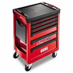 ตู้เครื่องมืออุสาหกรรม Usag รุ่น 516 Ac3 ขนาด 930x720x280 มม. พร้อมล้อเลื่อน รับน้ำหนักได้ 200 กก. ซีรีส์ Star Big - Product Image 1