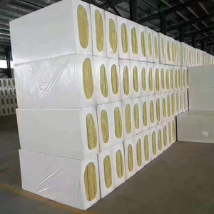 Panel de Aislamiento de Lana de Roca Rectangular, Ignífugo y Térmico, para Muros Cortina, Techos y Estructuras de Acero, Materiales de Construcción - Product Image 1