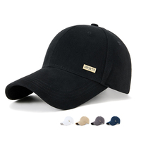 Casquette de baseball ajustable en coton microsable avec logo personnalisé pour sport de plein air 6 panneaux vente en gros pour homme femme