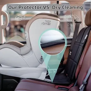 Ready To Ship Waterproof Fabric Child Baby Car Seat Protector For Normal Car And SUV