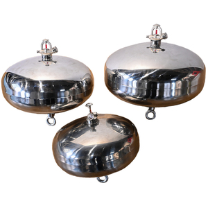 Estintore a Polvere Secca a Parete in Acciaio Inox SUS304 Classe ABC per Motori Automobilistici - Product Image 1