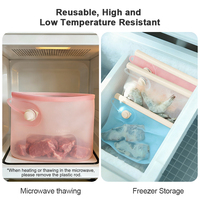 Sacs de conservation alimentaire sous vide, étanches et compatibles micro-ondes, pour tous les types d'aliments