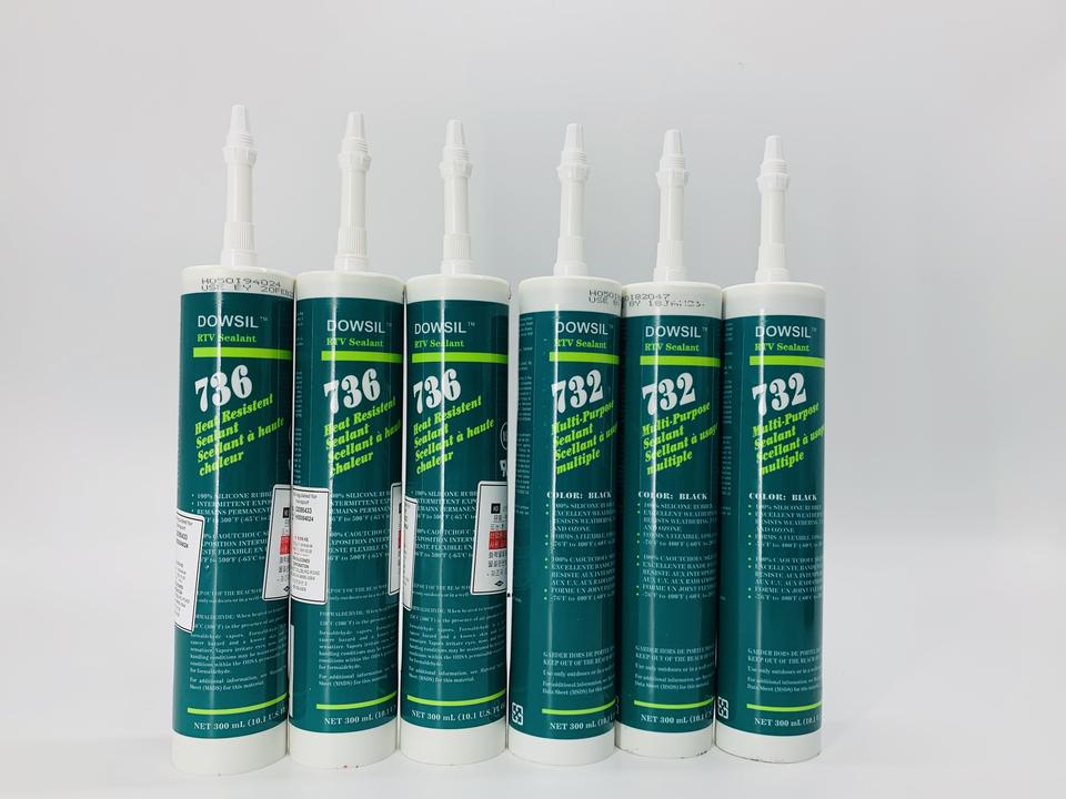 DowCorning 736 High-Temperature Electronic RTV Red Glue Non-Fluid ...