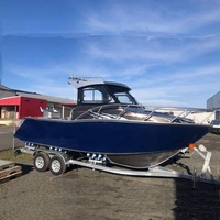 Bateau professionnel en aluminium pour la pêche, de 6.25m/20 pieds, usage familial