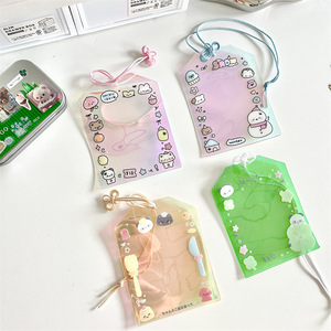 Individuell Gestaltete Kpop PVC-Kartenhalter mit Geringem MOQ, Original Star Fotokartenhalter, Schlüsselanhänger, Kpop Fotokartenhüllen - Product Image 1