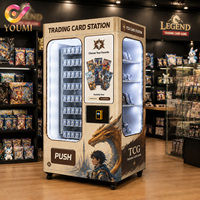 Distributeur de cartes à collectionner certifié CE FCC RoSH UKCA, distributeur de cartes personnalisées intelligentes pour la vente de paquets de cartes