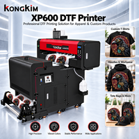 Pabrik Kongkim Printer DTF Pakaian A2 Baru 60cm 24 Inci, Printer Inkjet Digital, Printer Kaos DTF Dengan Pemurni Terintegrasi