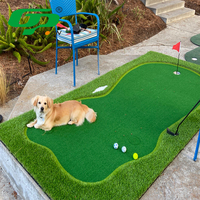 Tapis d'Entraînement de Golf Professionnel GP Personnalisé Très Vendu pour Bureau, Maison ou Jardin - Aide à l'Entraînement de Golf de Haute Qualité