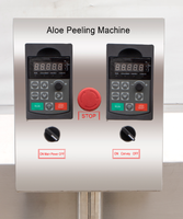 Elektrische Aloë Vera Huidverwijderingsapparaat Automatische Aloë Vera Schilmachine