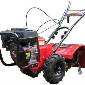 Small Plough Machine Cultivator Gasoline and Diesel Engine Mini Self propelled Power Tiller Rotary Cultivator