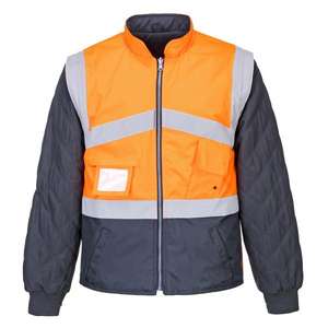 PORTWEST - S769ONRXXL Hi-vis Chaqueta reversible naranja/azul marino de 2 tonos-EAN 5036108148813 ROPA DE TRABAJO DE 2017 - Product Image 1
