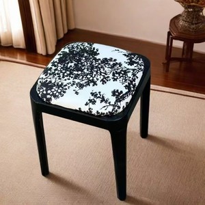 Set Completo di Panca e Sedia da Pranzo Impilabili <span class=keywords><strong>in</strong></span> <span class=keywords><strong>Legno</strong></span> Massello, Design Minimalista Moderno <span class=keywords><strong>con</strong></span> Rivestimento Stampato, Arredamento per la Casa - Product Image 1