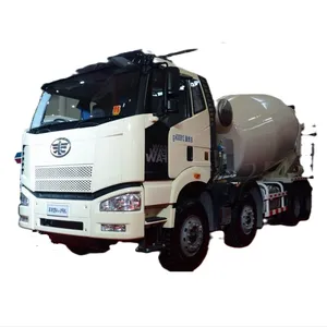 FAW Concrete Mixer Truck 8x4 Cement Mixing Truck 12 Wheels 12CBM Left Right Drive New Customized