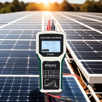 ELEJOY EY1800W Testeur de Panneau Solaire MPPT LCD Intelligent, Mesureur de Puissance Numérique PV, Mesureur de VOC et de Courant Volta, Multimètre pour Panneaux Solaires