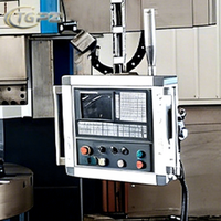Tour vertical CNC en métal de haute précision CK5120, machine robuste à broche simple